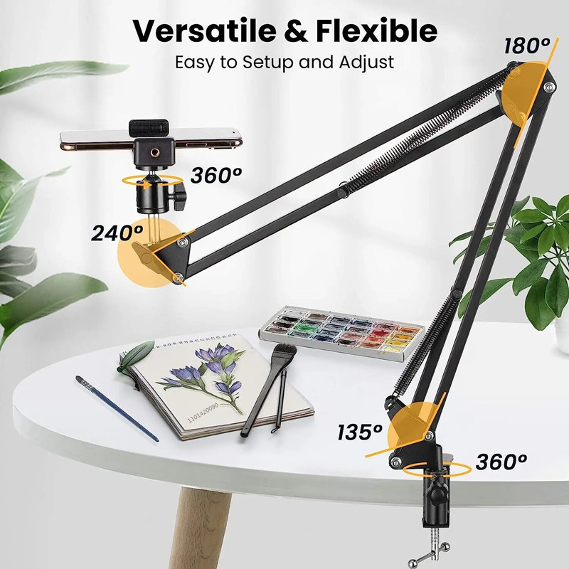 Photography Online - Treppiede con Braccio Flessibile per Supporto