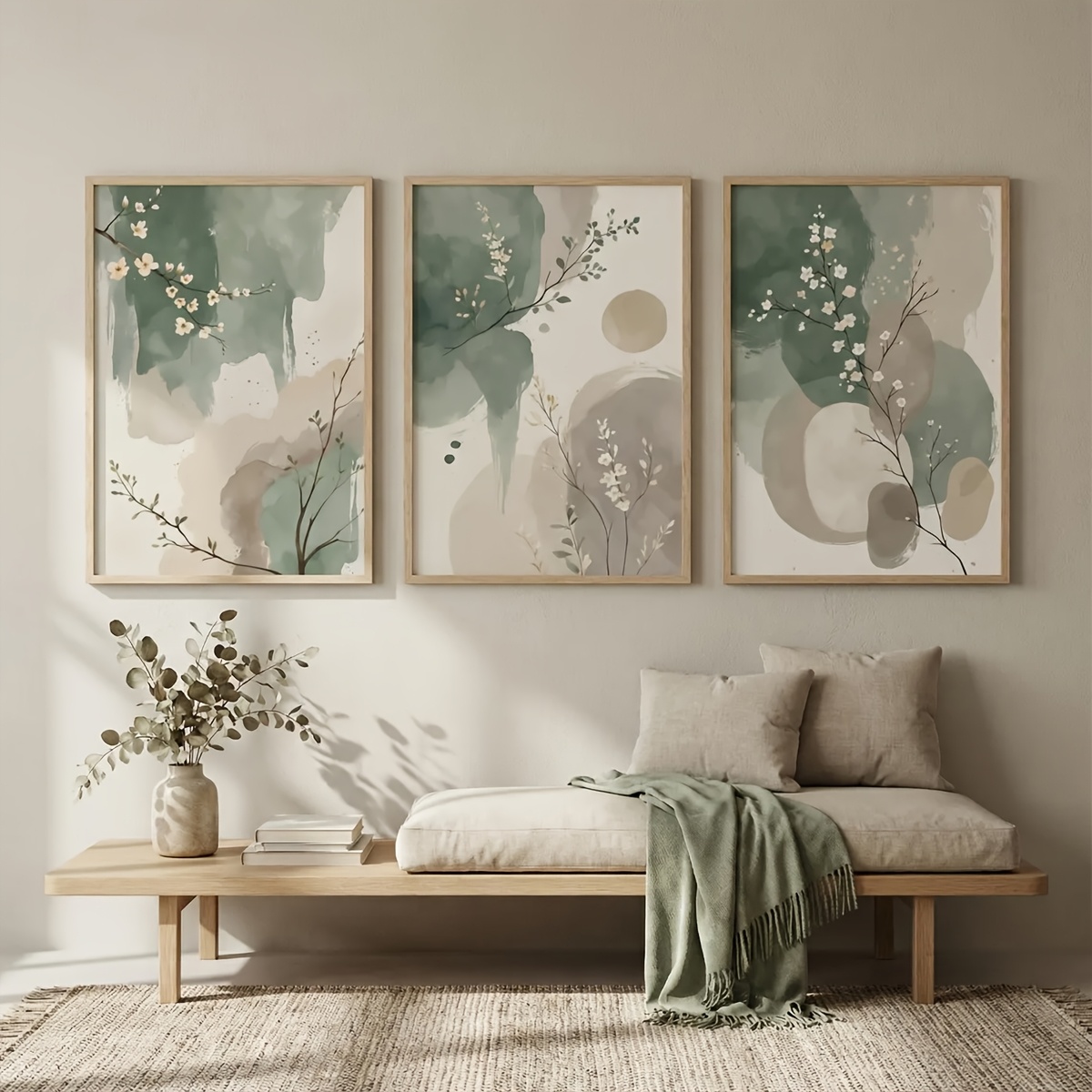 Photography Design - Set di 3 Quadri su Tela