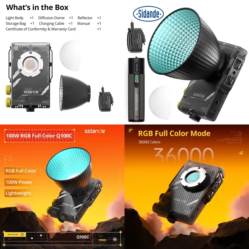 Photography Lighting - Luce di riempimento professionale portatile per