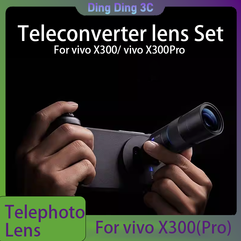 Photography Kit X300 - Kit fotografico professionale con obiettivo zoom