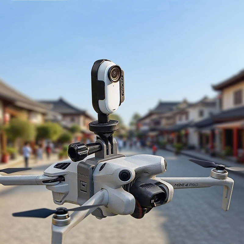 Dji Drone Mini 4 Pro - Staffa per telecamera sportiva per Gopro