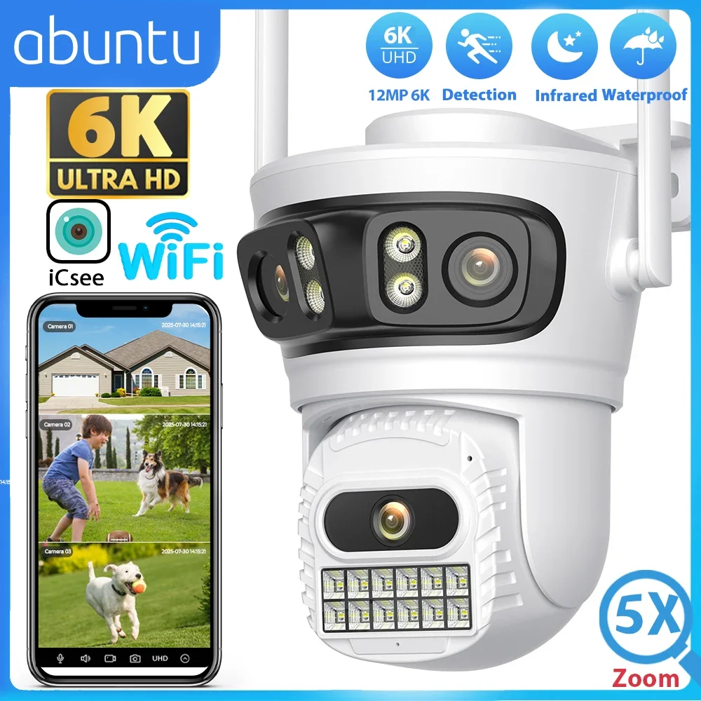 Photography Angles - Telecamera Wifi esterna 12MP 6K ICsee