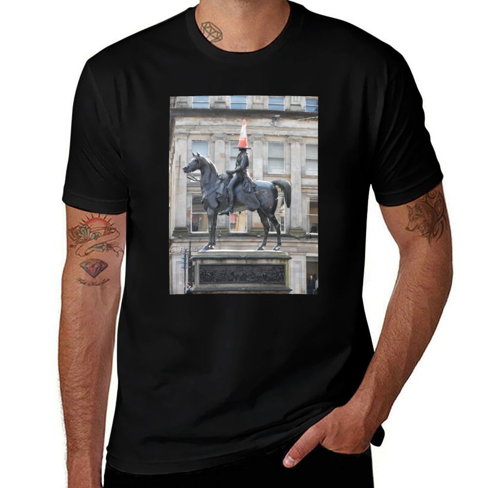 Photography Vector - Serie fotografica scozzese (vectorizzata) - Statua