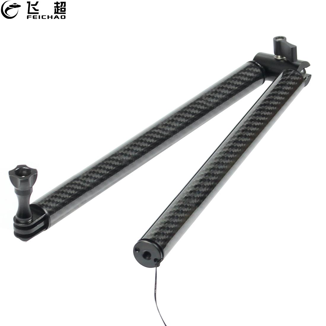 Camera Tripod Carbon - Asta per selfie in fibra di
