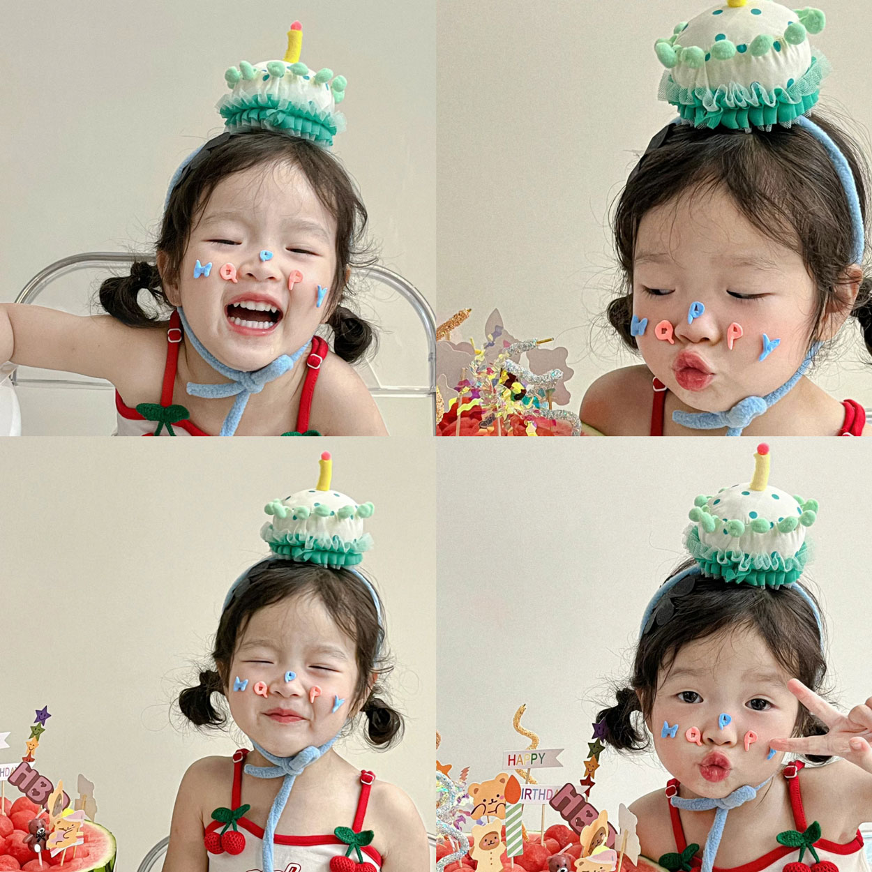 Photography Cheat Sheet - Accessori per Atmosfera di Compleanno, Cappelli