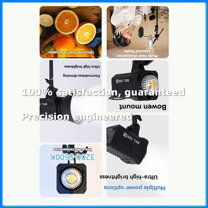 Photography Lighting - Luce Video Bi-LED da 300W, Illuminazione
