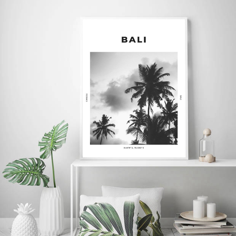 Bali Travel Print Black White  - Photography Bali recensione e prezzo