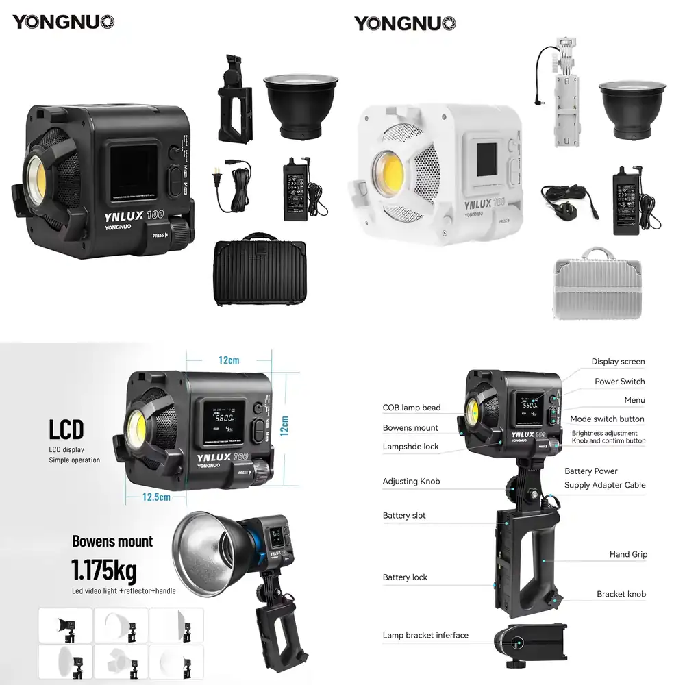 YONGNUO YNLUX100 100W 3200K-56 - Photography Lighting recensione e prezzo