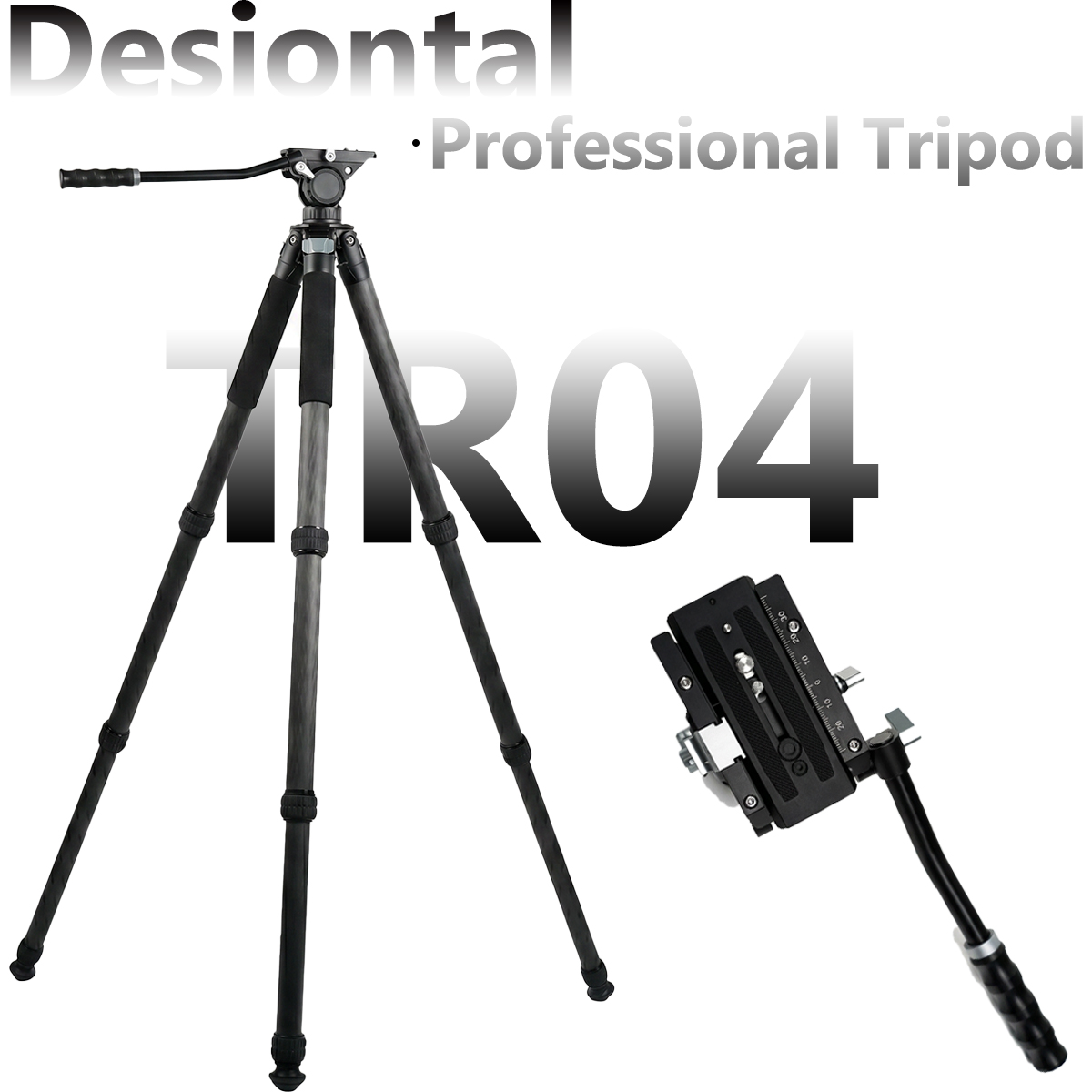 Treppiede professionale in fib - Camera Tripod Carbon recensione e prezzo