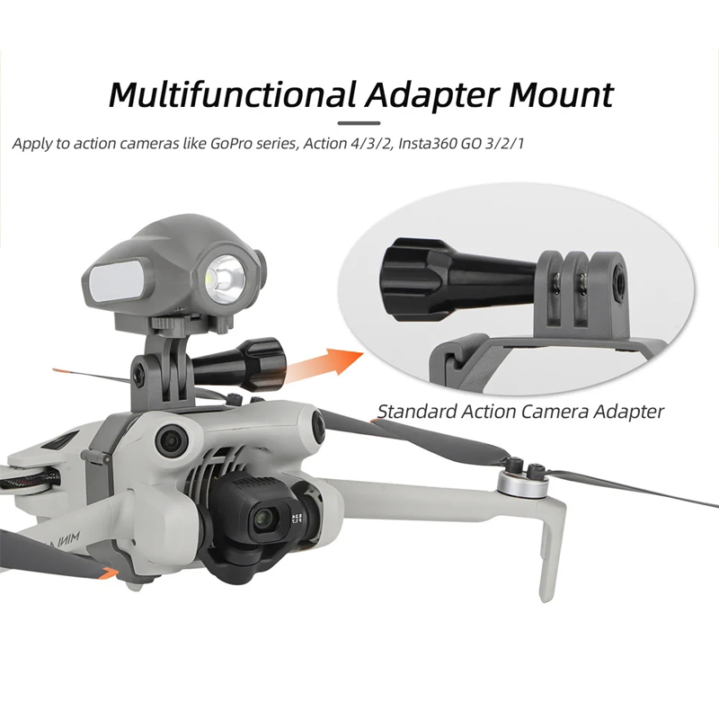 Staffa per telecamera sportiva - Dji Drone Mini 4 Pro recensione e prezzo