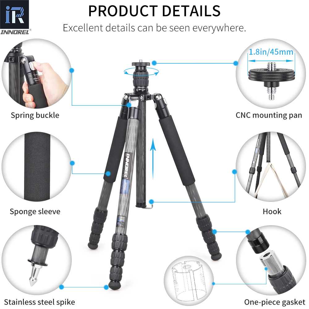 Treppiede multifunzione in fib - Camera Tripod Carbon recensione e prezzo