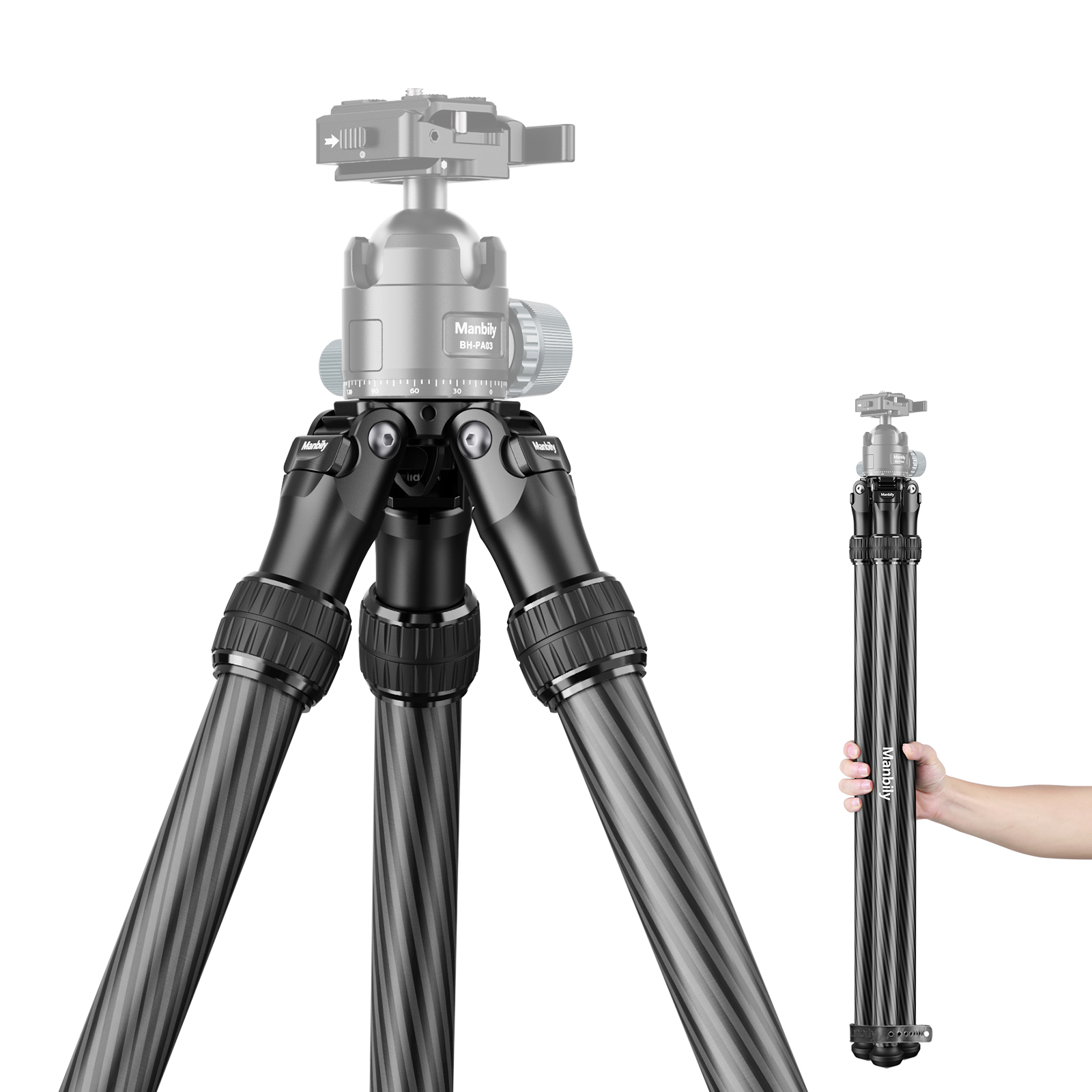 Manbily WZ-2832 Treppiedi per  - Camera Tripod Carbon recensione e prezzo