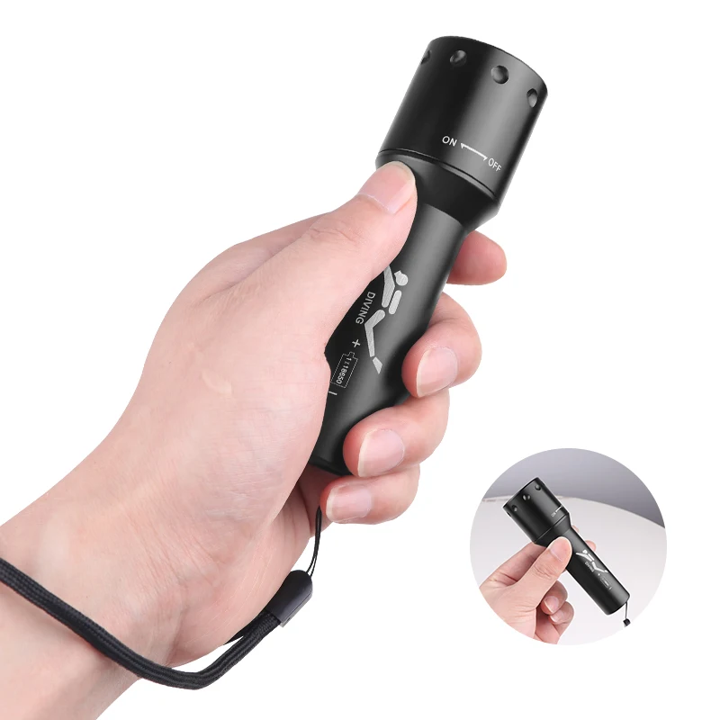 Nuova Torcia Subacquea LED T6  - Photography Lighting recensione e prezzo