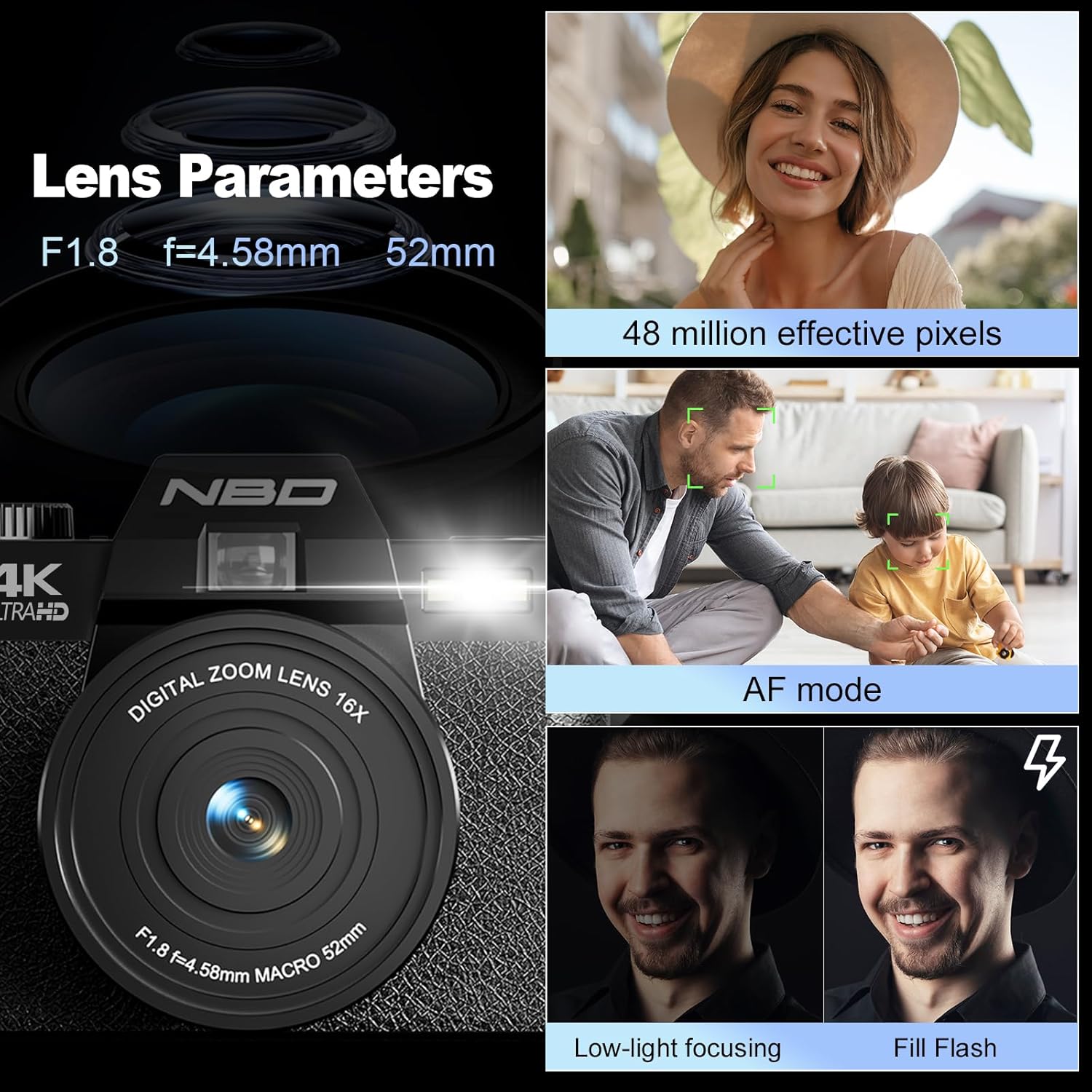 Fotocamere digitali NBD 4K per - Photography Nature Images recensione e prezzo