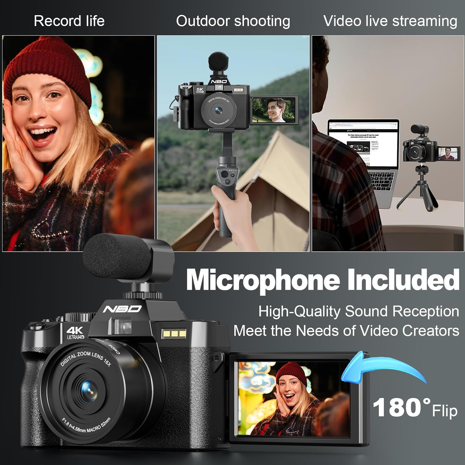 Fotocamere digitali NBD 4K per - Photography Nature Images recensione e prezzo